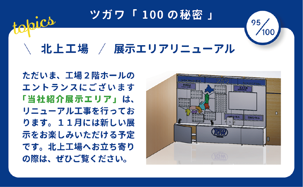 情報カード2025年11月/北上工場展示エリアリニューアル他